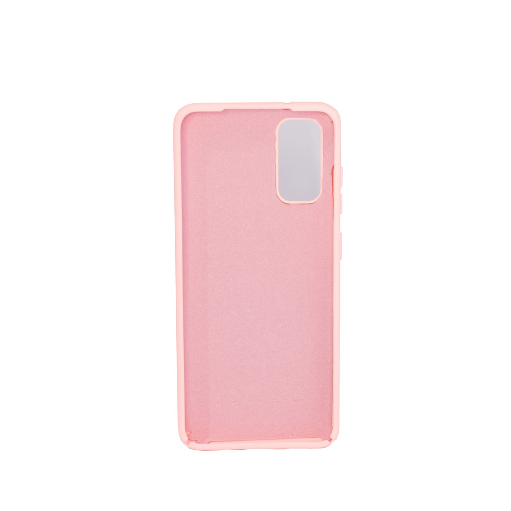 Protectores para celular  para Samsung  S20 Funda de silicona con felpa Rosa